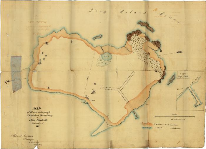 Survey of lands under water for Thaddeus Davids