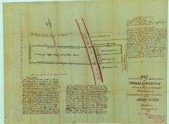 Survey of lands under water for Thomas Lawrence