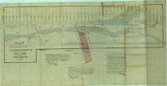 Survey of lands under water for Romanzo W. Montgomery