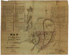 Survey of lands under water for Charles T. Cromwell