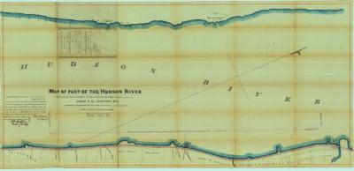 Survey of lands under water for James P. M. Stetson