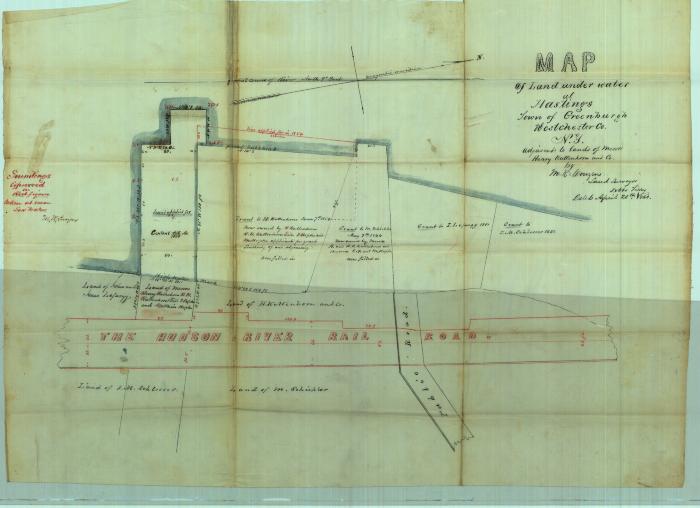 Survey of lands under water for Henry &amp; Hermanm H. Kattenhorn et al