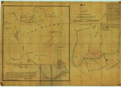 Survey of lands under water for Benjamin M. Whitlock