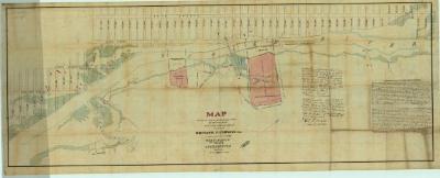 Survey of lands under water for Richard F. Carman