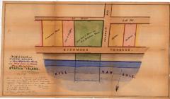 Survey of lands under water for Jane S. Ward &amp; Meritable Ward