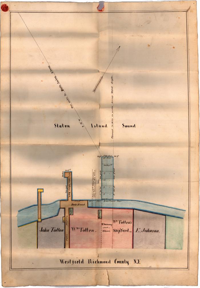 Survey of lands under water for Robert Journeay et al (Jackson, Ellis, Lions)