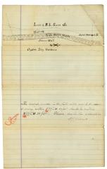 Survey of lands under water for Benjamin L. Swan, Jr.