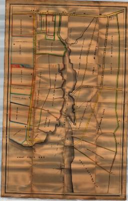 Survey of lands under water for Charlotte Clock