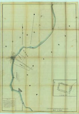 Survey of lands under water for John M. Clark &amp; James Blackwell