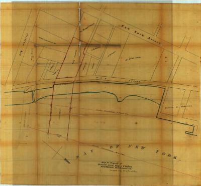 Survey of lands under water for Daniel Low