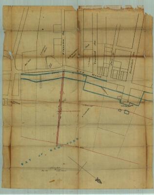 Survey of lands under water for Jeremiah Simonson