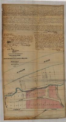 Survey of lands under water for John M. Martin, Reyanna Kemp &amp; John B. Daly