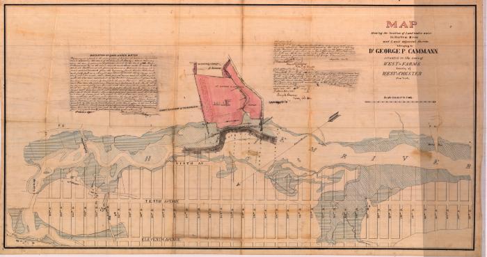 Survey of lands under water for George P. Cammann