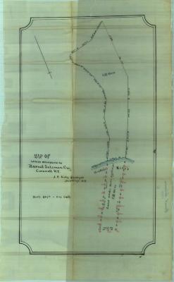 Survey of lands under water for Barnet S. Solomon