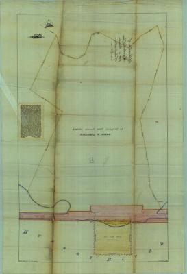 Survey of lands under water for Elizabeth S. Jones