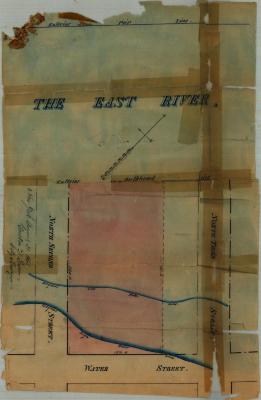 Survey of lands under water for William F. Havemeyer