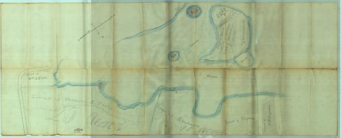 Survey of lands under water for John Stephenson