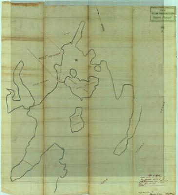 Survey of lands under water for John Stephenson