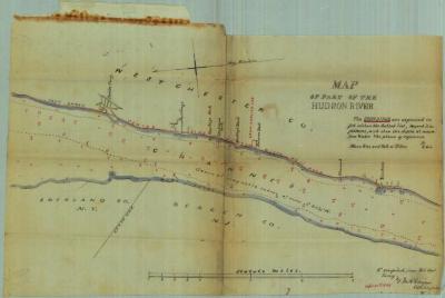 Survey of lands under water for Stephen H. Provost