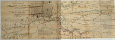 Survey of lands under water for William H. Morris