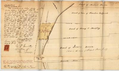 Survey of lands under water for Henry C. Murphy