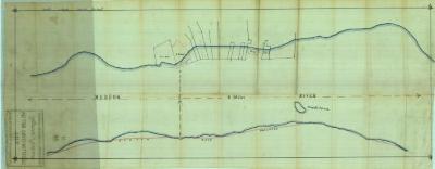 Survey of lands under water for Lois R. Birdsall