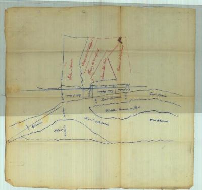 Survey of lands under water for Henry R. Hosford