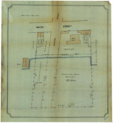 Survey of lands under water for Robert A. Forsyth