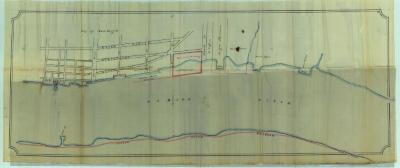 Survey of lands under water for Julia E. Leroy