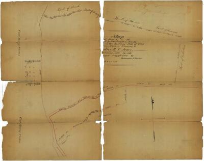 Survey of lands under water for Walter R. J. Jones