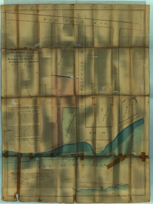 Survey of lands under water for Almira B. Wolfe &amp; Elizabeth A. Austin