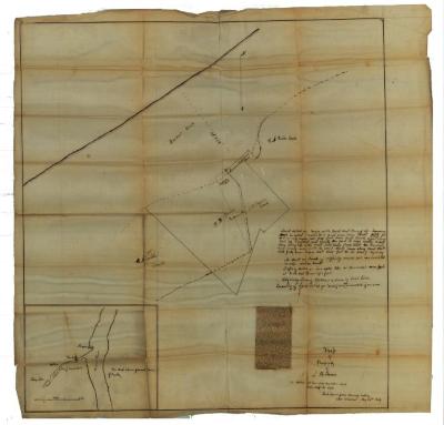 Survey of lands under water for John B. James