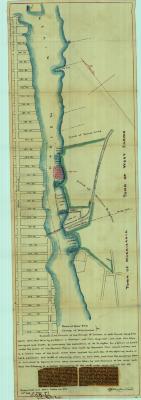 Survey of lands under water for William B. Ogden