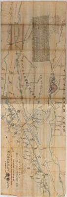 Survey of lands under water for Harriet A. Anderson