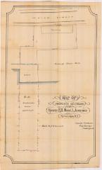 Survey of lands under water for Mary L. &amp; Harvey R. Jennings