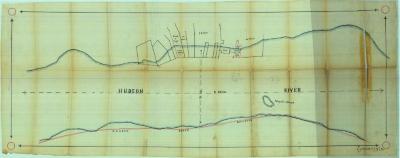 Survey of lands under water for Charles H. Meade &amp; Thomas Taft