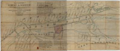 Survey of lands under water for Henry L. Morris