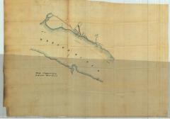 Survey of lands under water for Benjamin Walsh