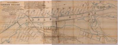 Survey of lands under water for George Briggs