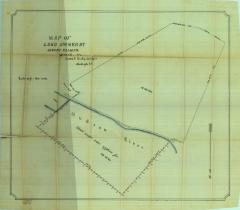Survey of lands under water for Albert Palmer