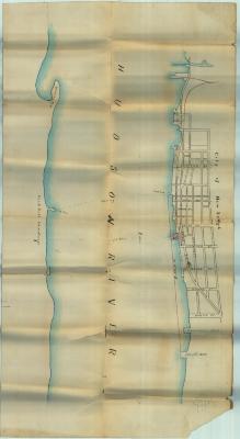 Survey of lands under water for David H. Barclay