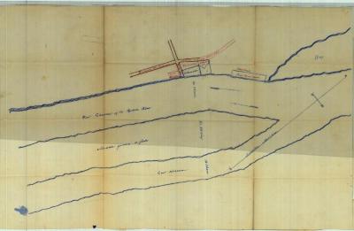 Survey of lands under water for Henry Stranahan