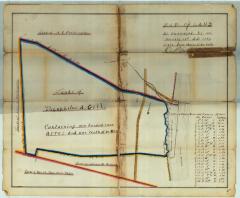 Survey of lands under water for Theophilus A. Gill