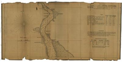 Survey of lands under water for Tompkins Cove Lime Co.