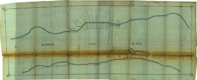 Survey of lands under water for James L. Hull