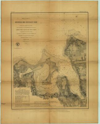 Survey of lands under water for Walter R. J. Jones