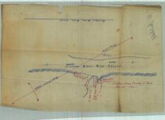 Survey of lands under water for George C. Hubbel
