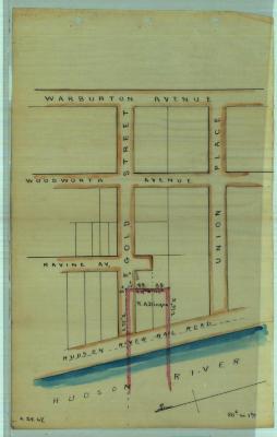 Survey of lands under water for Henry A. Dingee