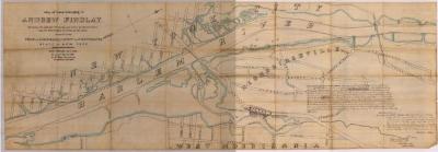 Survey of lands under water for Andrew Findlay