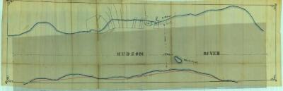 Survey of lands under water for Charles H. Meade &amp; Thomas Taft